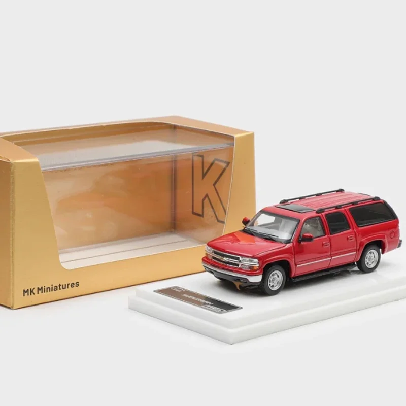 BrosDiecast Chevrolet Suburban SUV Modèle de voiture en alliage pour adultes, Irritation Ics, Souvenir, Cadeau, Loisirs, Jouets, 1/64, 2003