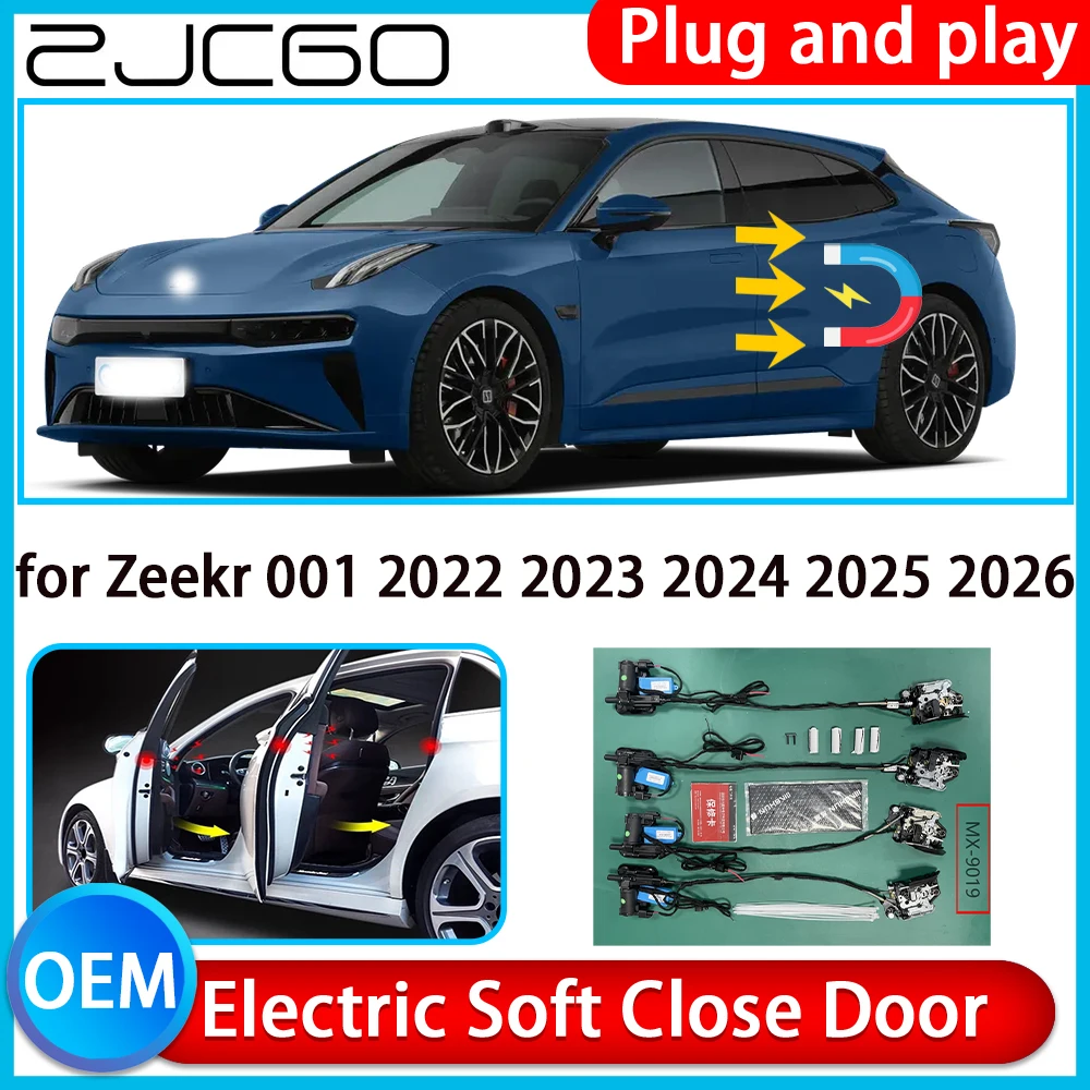 for Zeekr 001 2022 2023 2024 2025 2026 Auto Pull Car Soft Close Kit Door Power Latch Electric Door Catch Soft Closing Assist
