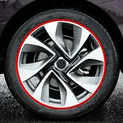 Wheel Hub Decorative Strip 8M Tire Protection Anti-collision Ring Rim Belt Decor Guard Line Protection Strip Car Accessories