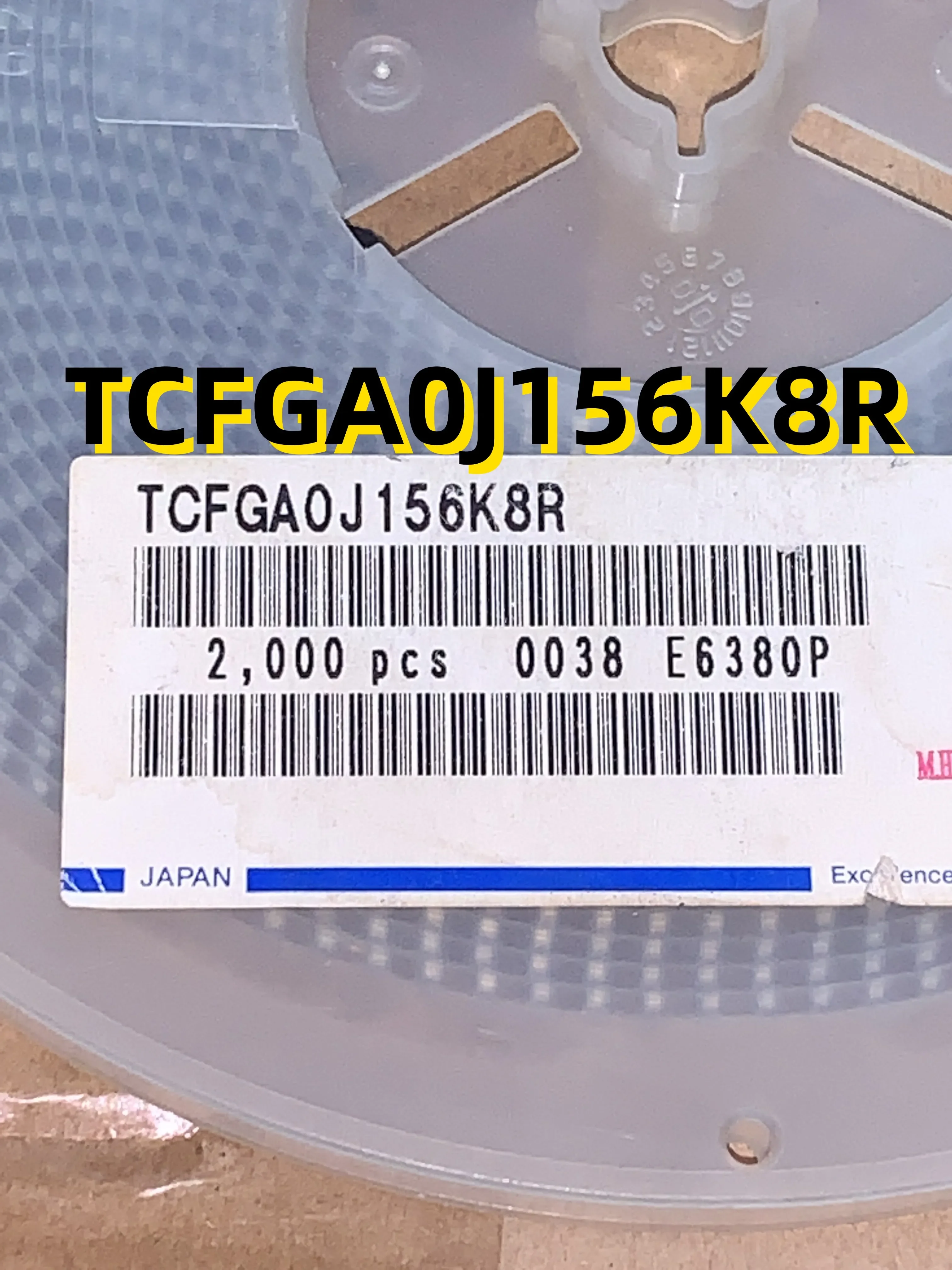 10 unidades TCFGA0J156K8R