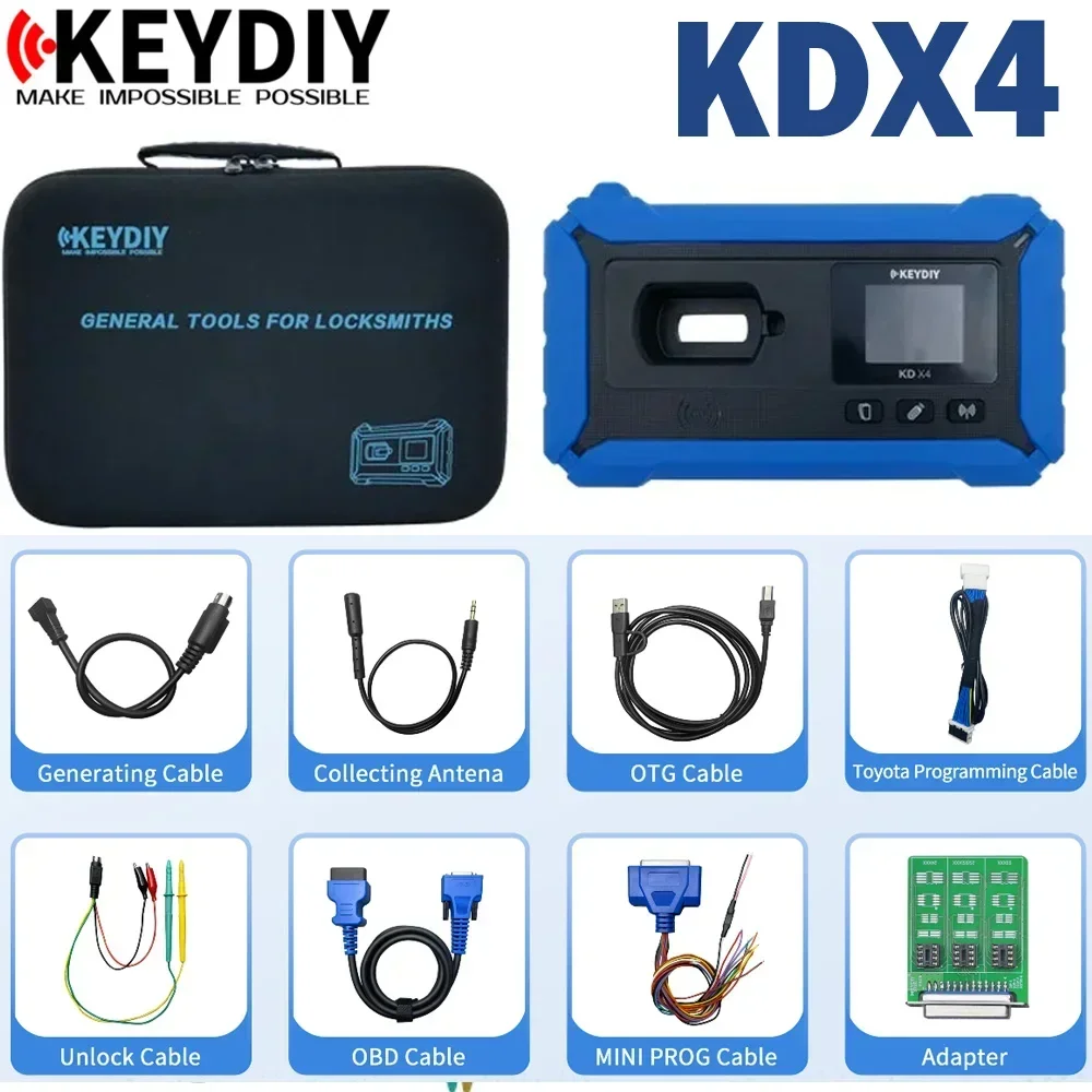 KEYDIY KD X4  Remote Generateor Copy Chip Reader Programming Multi-functional Anti-theft Matching Tool Upgrade of KDX2 KDMAX