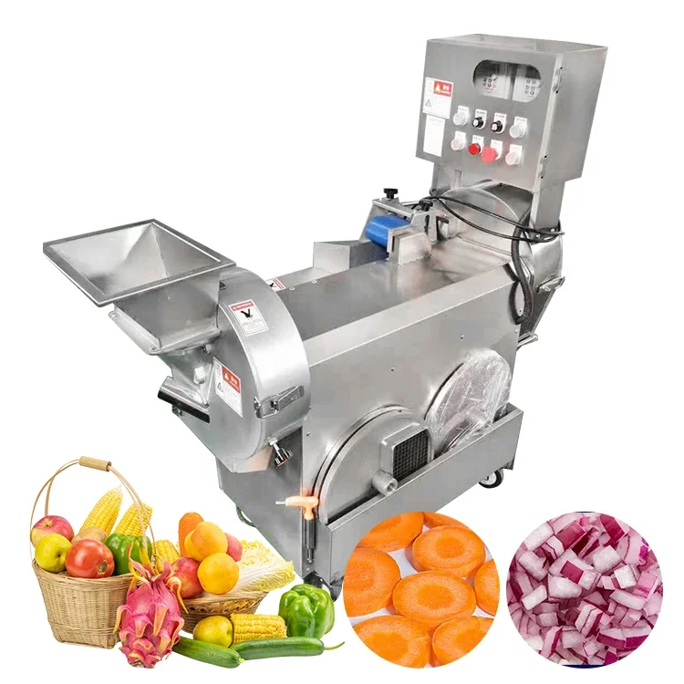 

Industrial Automatic Lemon Banana Coconut Onion Potato Chips Slicer Cutting Machine Fruit Vegetable Cutter Dicing Machine