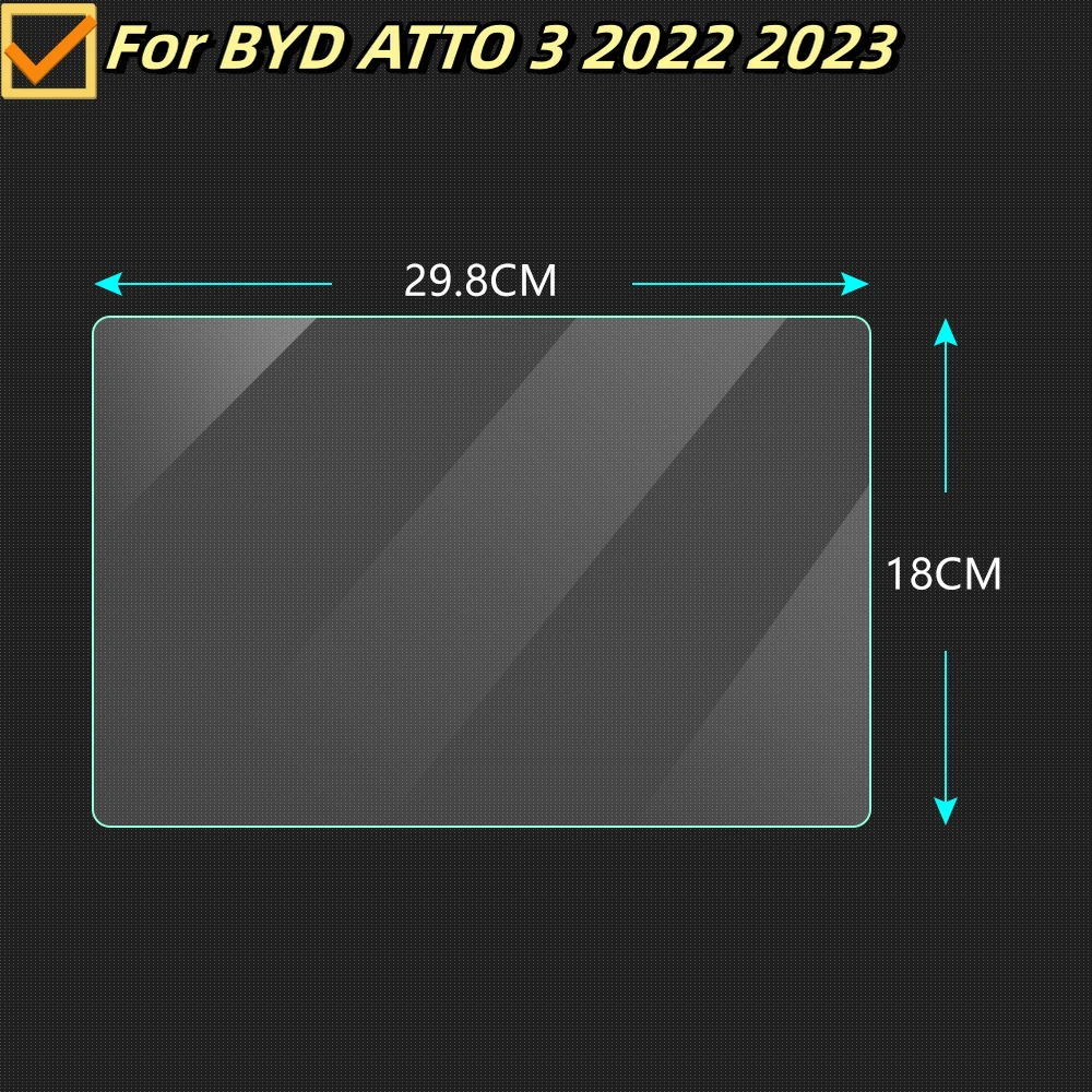 Per BYD ATTO 3 Atto3 2022 2023 2024 copertura protettiva per schermo di navigazione GPS per auto pellicola per strumenti protettivi schermo