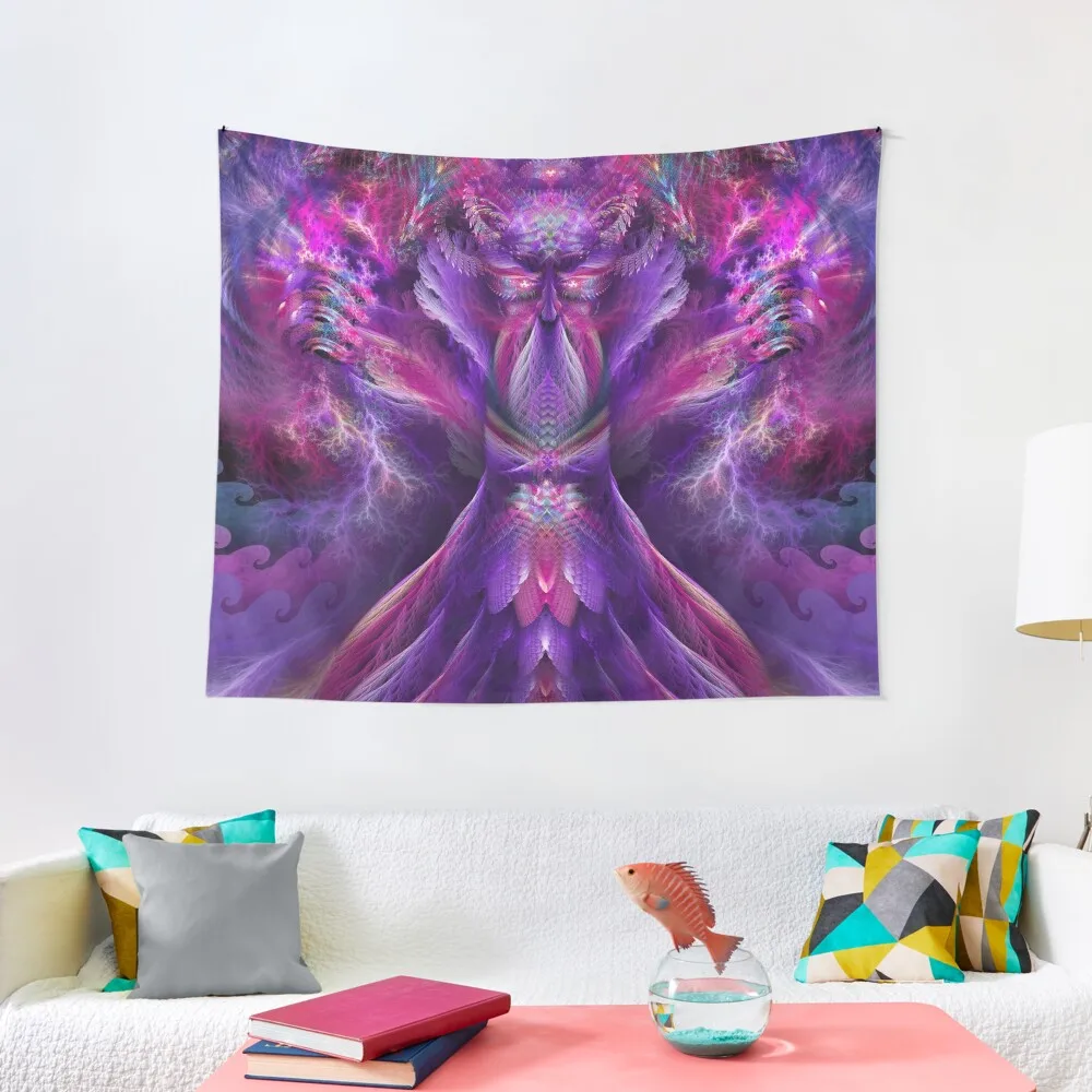 

Fractal Storm God Tapestry Wall Hangings Decoration Wall Decor Tapestry