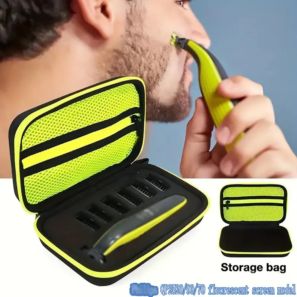 Electric Shaver Box EVA Hard Case Trimmer Shaver Pouch Travel Organizer Carrying Bag Portable Shaver Carry Case For QP2520/90/70