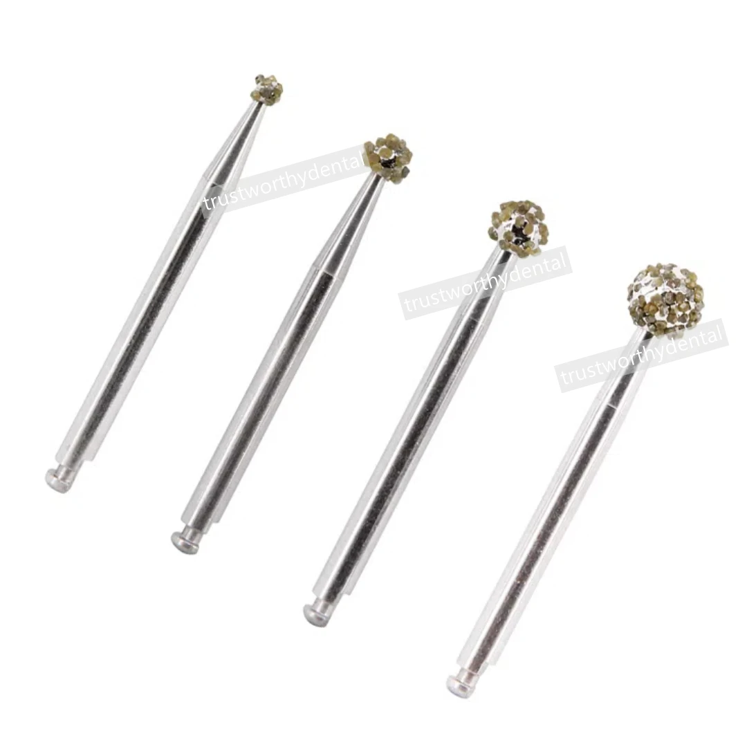 Dental Degranulation Burs Kit Osseous Debridement Soft Tissue Removal From Socket Diamond Ball Burs Φ2.2 Φ3.3 Φ4.0 Φ5.0 - Image 6