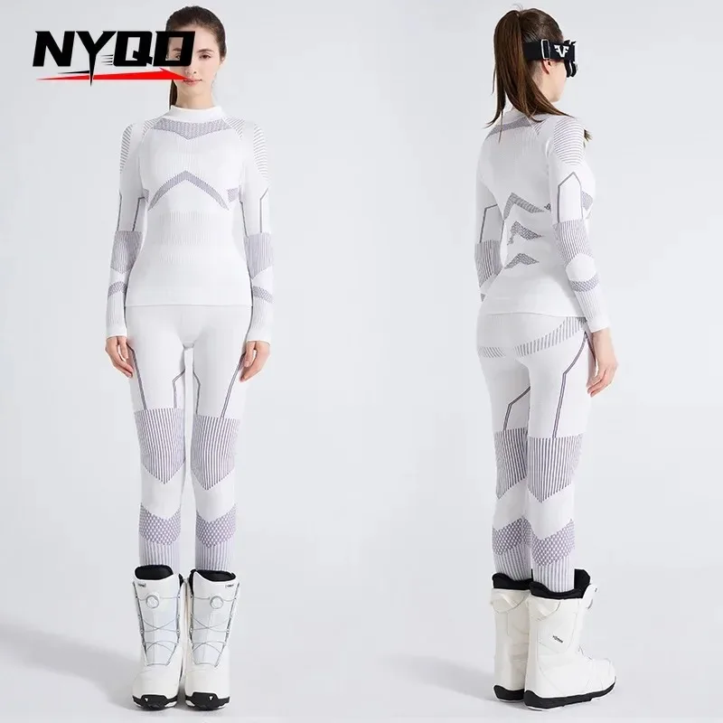 Damen Outdoor-Wandersportbekleidung Intimatesheattech Ropa Interior térmica roupa termica primera capa mujer ropa con calefaccion