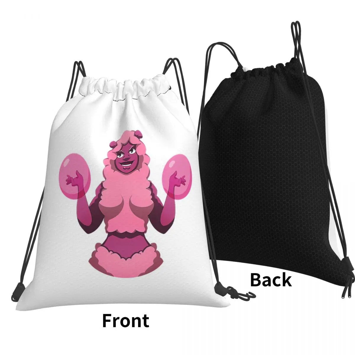 Friends Anime Style Funny Cartoon Vintage Backpacks Fashion Drawstring Bundle Pocket Shoes Bag Book Bags for Man Woman School