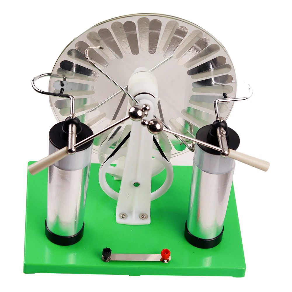 Imagem -04 - Máquina Estática Wimshurst Gerador de Física Eletrostática Eletricidade Tesla Experimento Equipamento Mfly