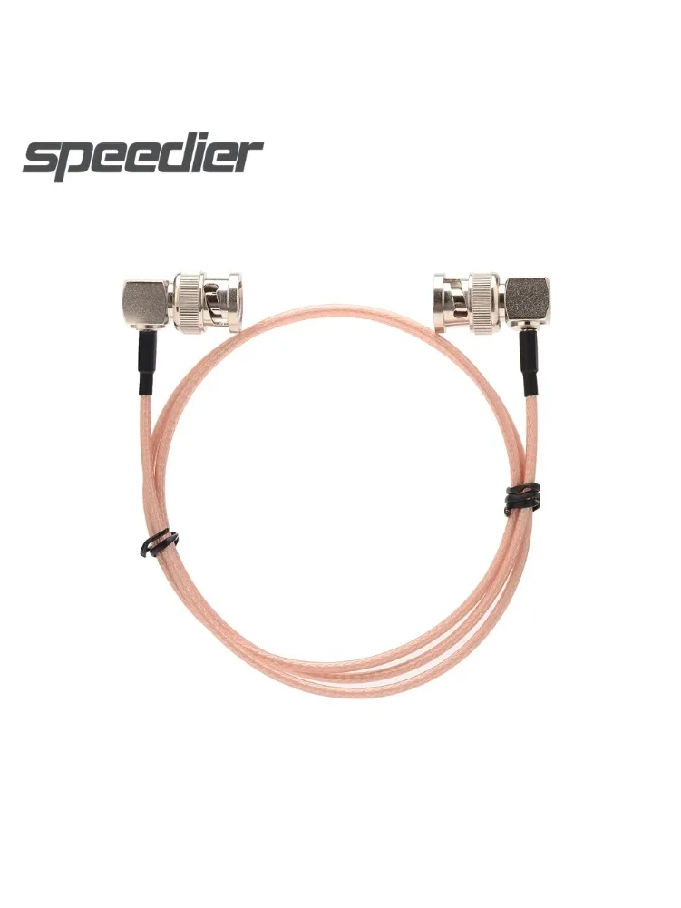 Kabel 6G 3G HD-SDI 4K HD SDI BNC męski do BNC męskiego do przesyłania obrazu z monitora lub kamery, kabel wideo koncentryczny 4K 30P z kątowym złączem 90 stopni. — zdjęcie produktu 7