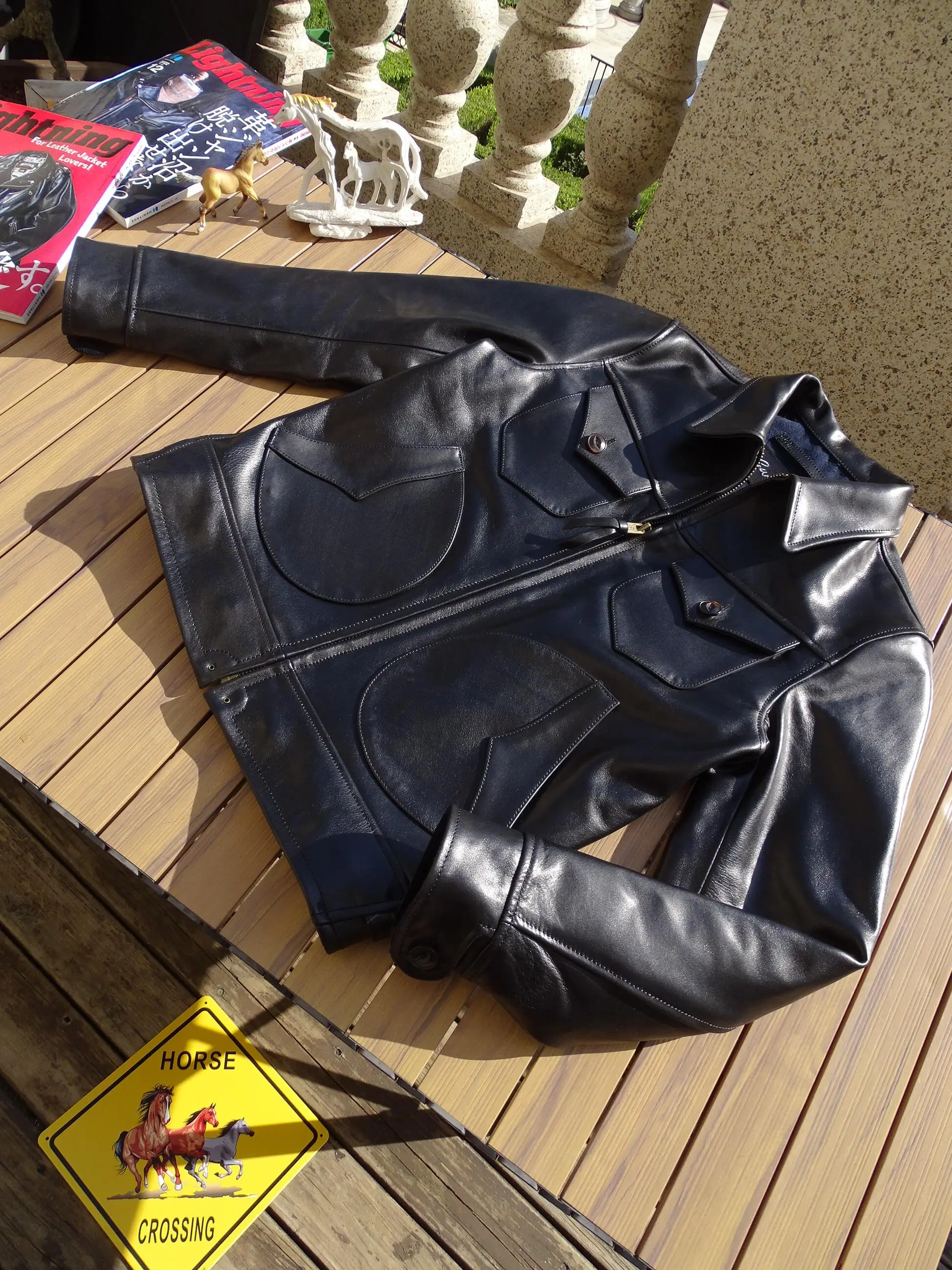 Real Leather Skin J…