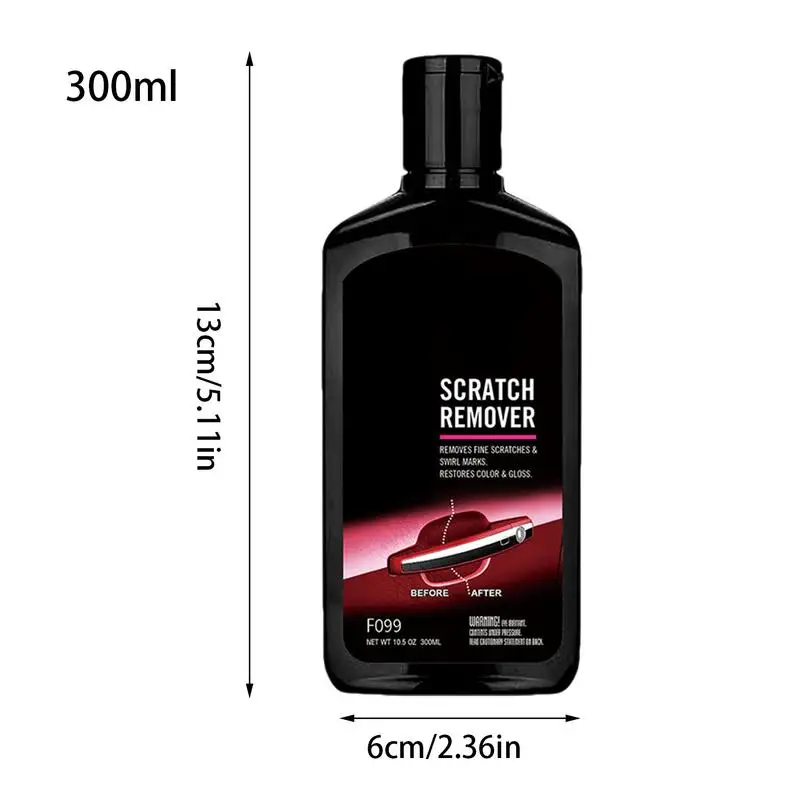 Alta proteção Car Paint Scratch Repair, Auto Scratch Repair, Colar Coat, 300ml