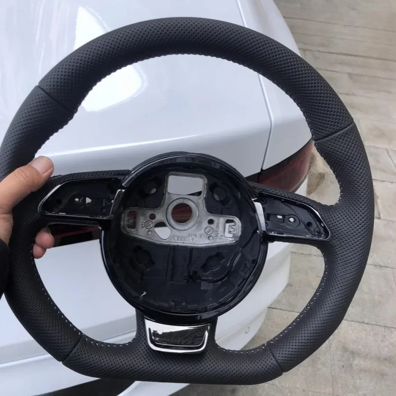 

Automotive Spare Parts Steering System Steering Wheel Accessories For Audi A3 A4 A5 S5 Q3 Q5 SQ5 Leather Steering Wheel
