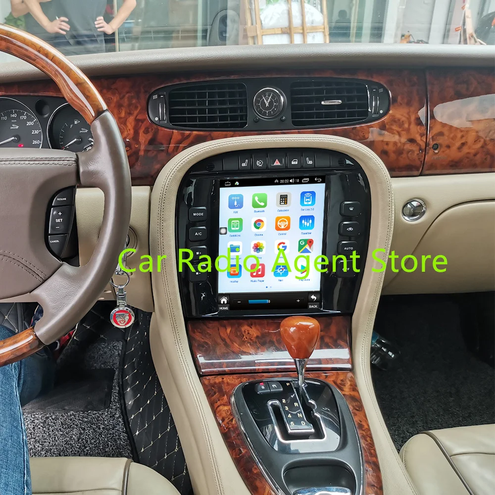 Android 13 per Jaguar XJ X-TYPE X tipo 2004-2011 autoradio lettore multimediale DVD Automotivo navigazione GPS automatica Carplay DSP