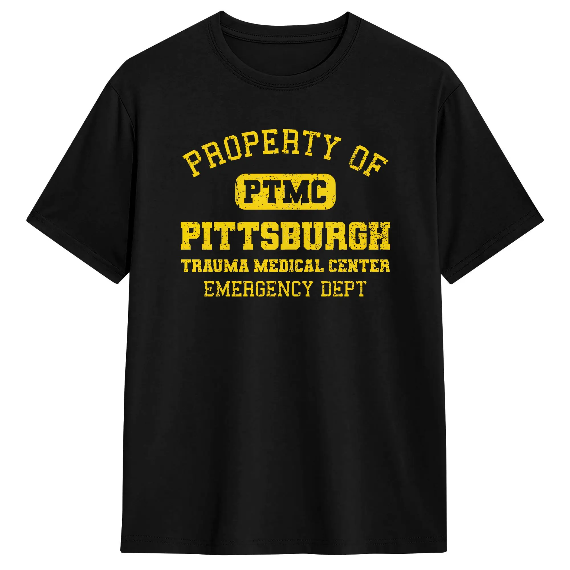 TV Series The Pitt T Shirt Summer  Trending T Shirts Men Cotton O Neck Plus Size Tees Short Sleeve Streetwear Tshirt
