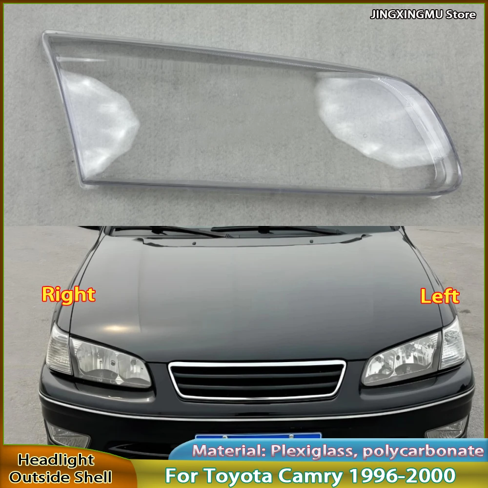 

Transparent Lampshade Headlight Shell Lens Plexiglass For Toyota Camry (XV20)1996 1997 1998 1999 2000 Headlamp Cover