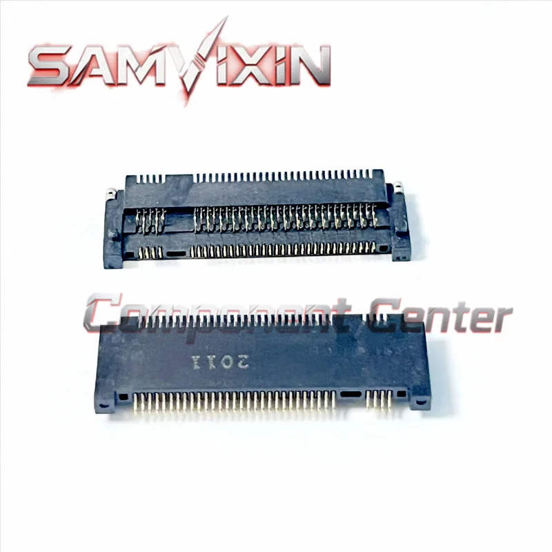 YPCI0020-P001A （2-10pieces）Free Shipping SMD NGFF submerged board M.2 slot socket Reverse M-Key 5+4 i.e, In Stock