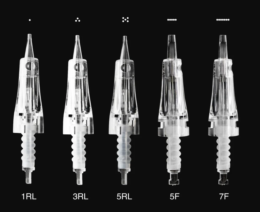 10/50/100pcs High Quality Sterilized Membrane Permanent Makeup Needle Cartridge Prevent Backflow Eyebrow Needles