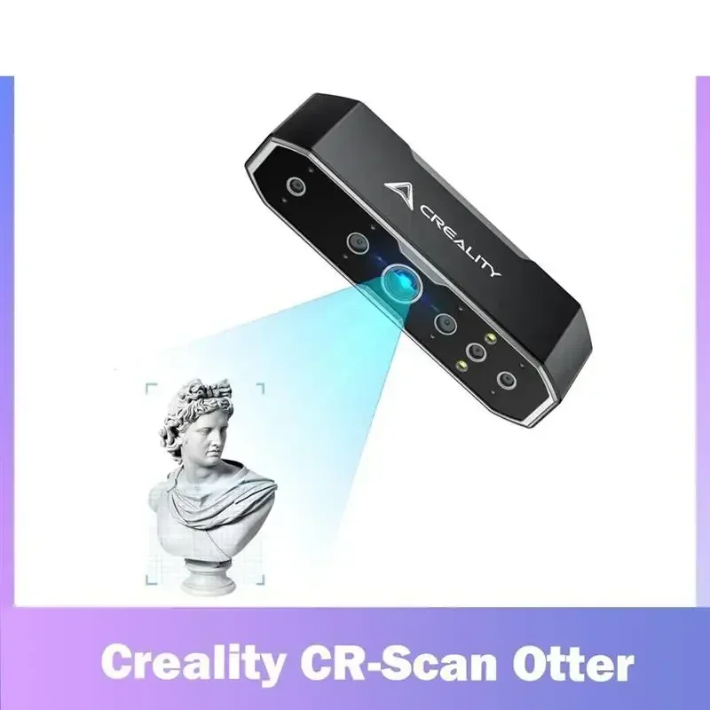 ¡Nuevo! CR-Scan Otter Escáner 3D portátil mejorado Precisión de 0,02 mm Alta eficiencia Escaneo de velocidad de 20 fps Anti-vibración