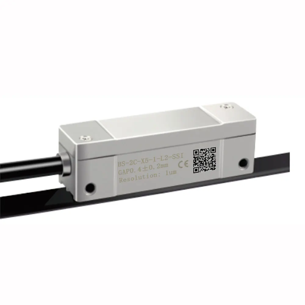 Escala Grating Magnética do Valor Absoluto Sensor de Deslocamento Linear 1um Biss c Ssi Signal Output