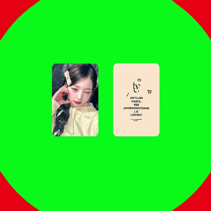 Kpop Idol 6pcs/set Lomo Cards IVE Photocards Photo Card Postcard for Fans Collection