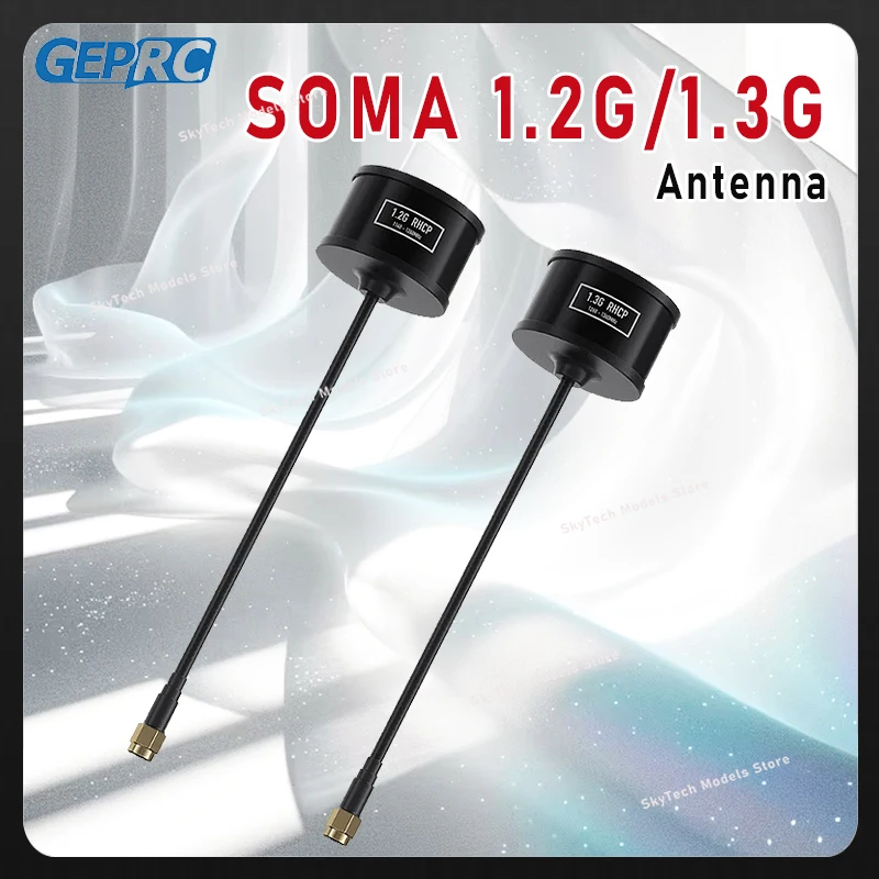 

Антенна GEPRC SOMA 1.2G/1.3G 17 см RHCP SMA - 1260-1360 МГц для FPV-дронов и радиоуправляемых моделей (аксессуары)