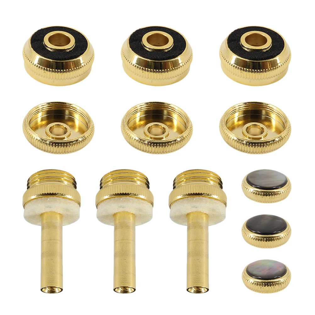 

1 Set Trumpet Accessories Set Durable Rust Resistant Buttons Supplies Valves Repair Rods Cornet Parts Easy Storage Musicians