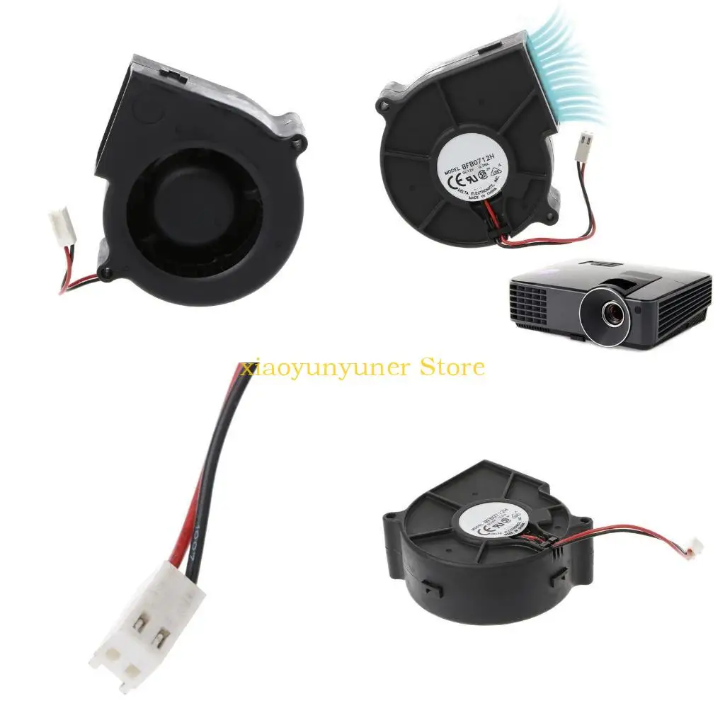 

P9JB Original Centrifugal Cooling Fan for Delta BFB0712H 7530 DC 12V 0.36A Projector Blower Fans