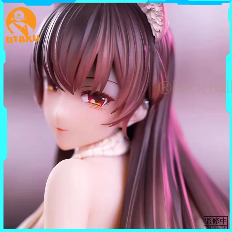 

Original Super Nova Kitada Ryuuma cat-eared small Fang-chan figure 1/6 suspender sweater beautiful girl standing Customized Toys