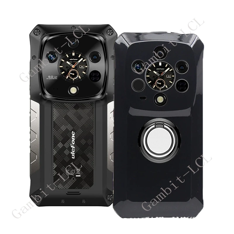 For Ulefone Armor 28 Pro Ultra 6.67" Armor28Ultra Back Ring Holder Bracket Phone Case Smartphone TPU Soft Cover