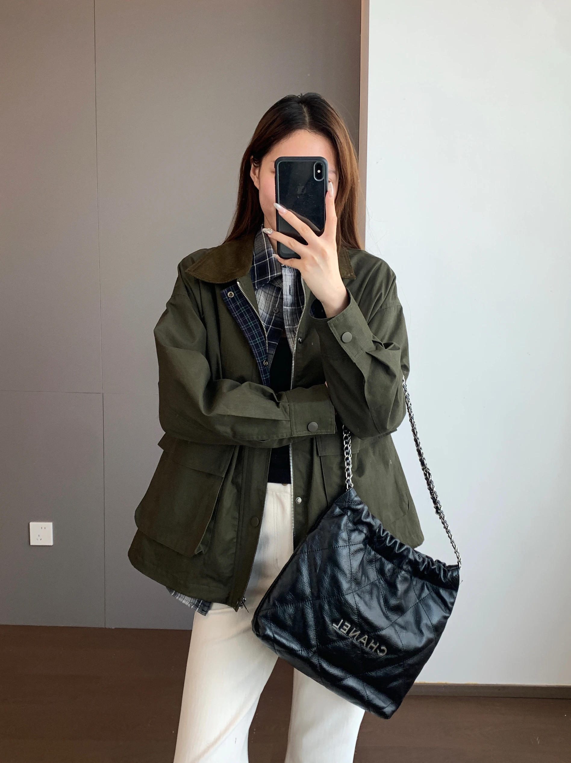 

Ретро-модный пуховик из хлопкового твила с 3D-текстурой, свободного кроя, с отложным воротником, вельветовый, в корейском стиле, повседневный, свободный крой