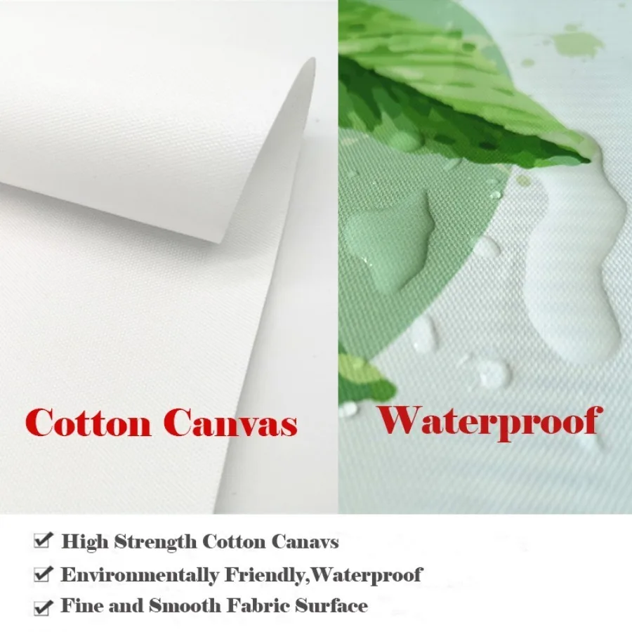 مجردة بوهو جدار الفن قماش ، الشمال الملصقات ، يطبع ، صورة لغرفة المعيشة ديكور ، الأخضر ورقة والزهور ، مقوس الهندسة #5