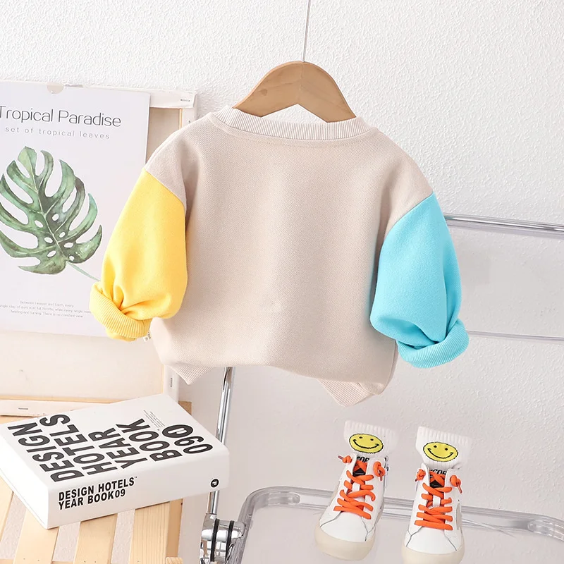 New Spring Autumn Baby Clothes For Girls Children Boy Fashion Cartoon Long Sleeve T-Shirt Toddler Casual Costume Kids Sportswear