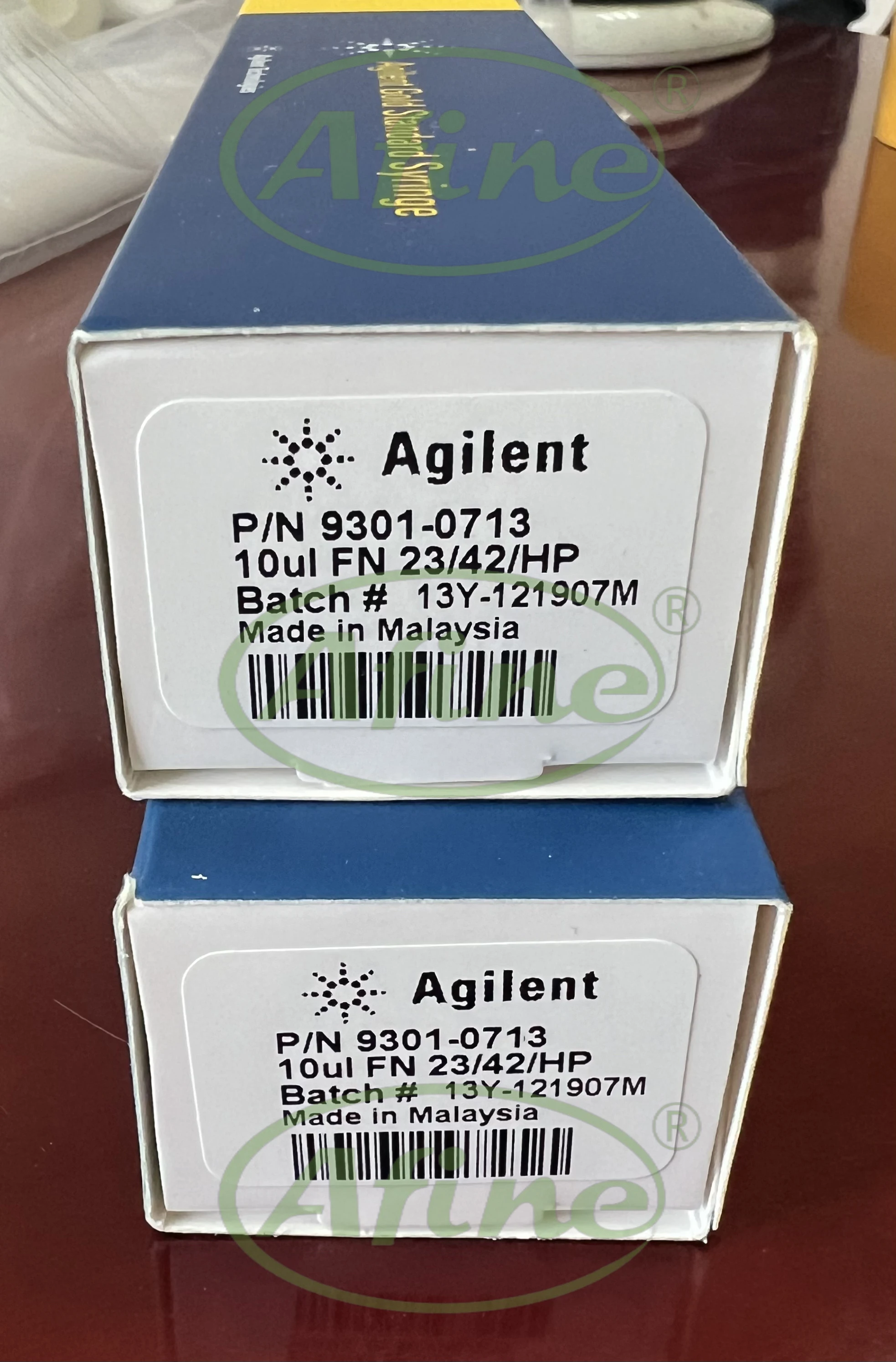 

AFINE Agilent Autosampler Syringes for 9301-0713 ALS syringe, 10 Microliters, fixed needle, 23/42/cone