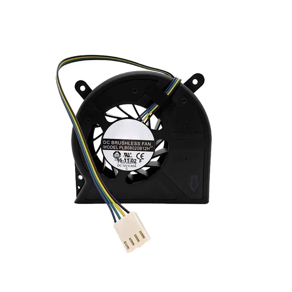 Cooling Fan For POWER LOGIC PLB08020B12H DC12V 0.6A 4Pin B3 Interface C3 Interface New