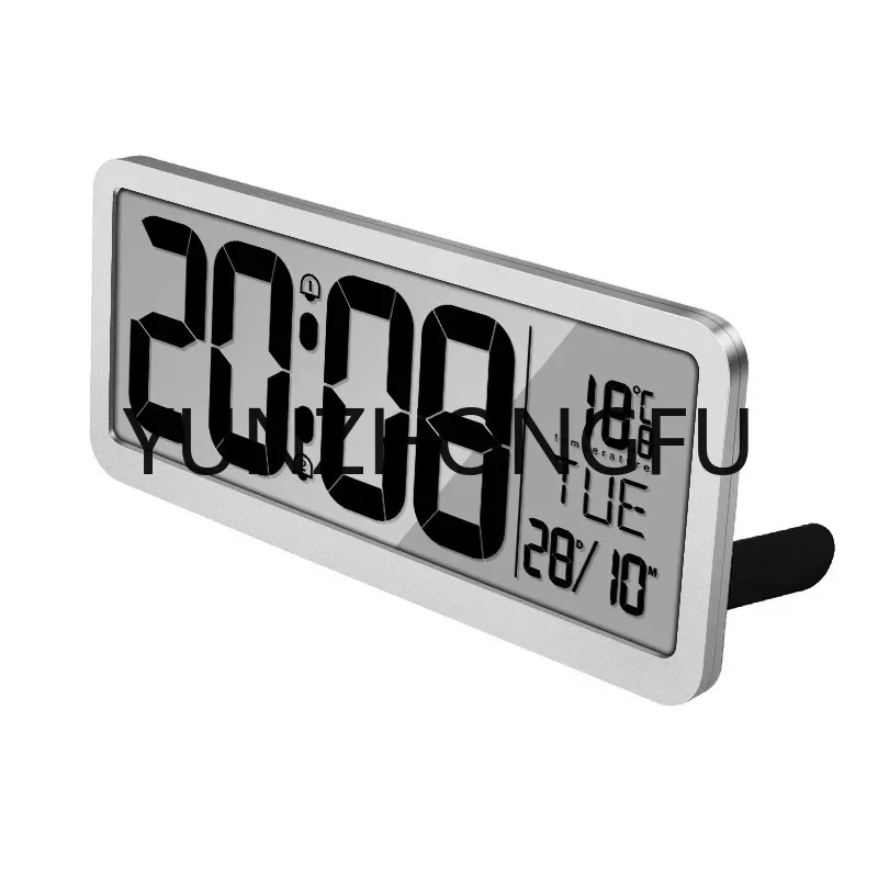 14'' large LCD calendar display digital electronic bedroom wall table alarm clock