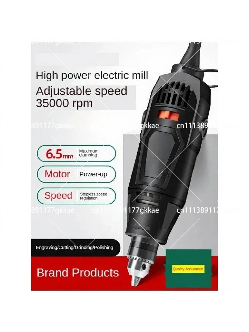 Mini Electric Drill Engraver 220V Rotary Tool Kit with Power Accessories for DIY Craft
