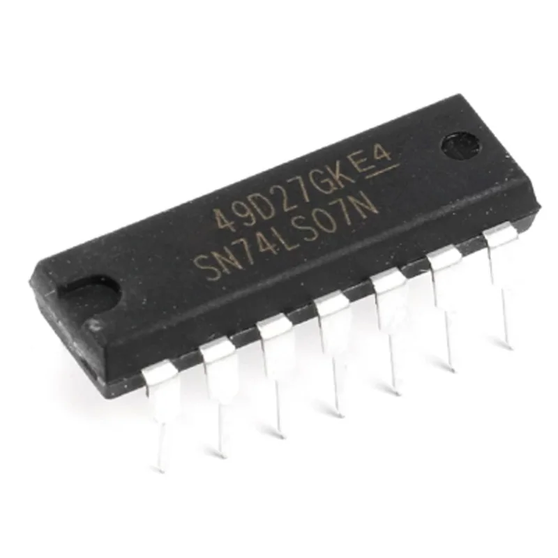 10Pcs Brand New Original Sn74Ls07N Buffer/Driver/Receiver Chip Dip-14