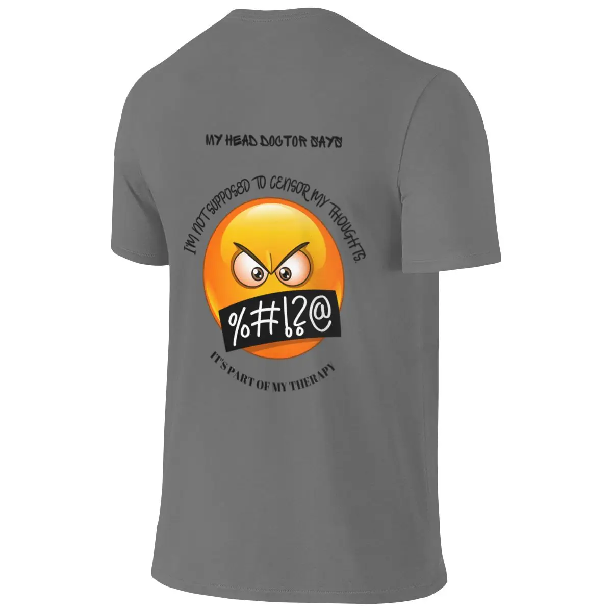 It S Part Of My Therapy Unisex Reversible T-shirt Japanese Style City Boy Fade-Resistant Women's T-shirts