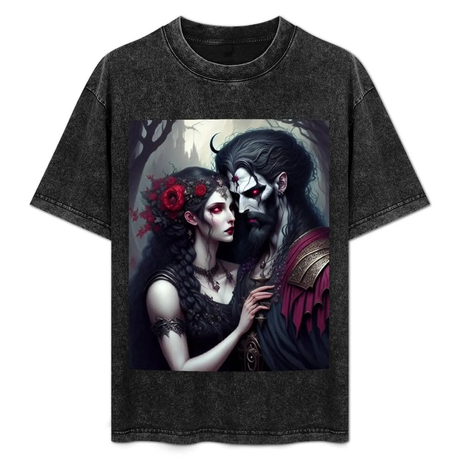 Persephone and Hades T-Shirt customizeds basketball graphic tees blanks mens vintage t shirts