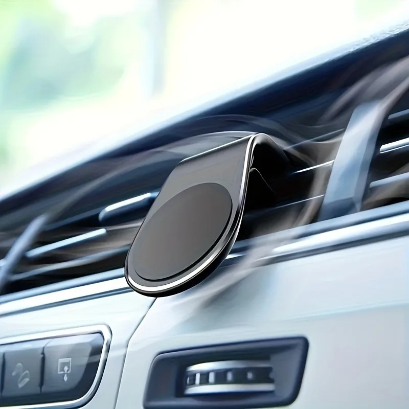 1 шт. магнитный автомобильный кронштейн для мобильного телефона L-образный автомобильный кронштейн для выпуска воздуха магнитный автомобильный кронштейн для мобильного телефона