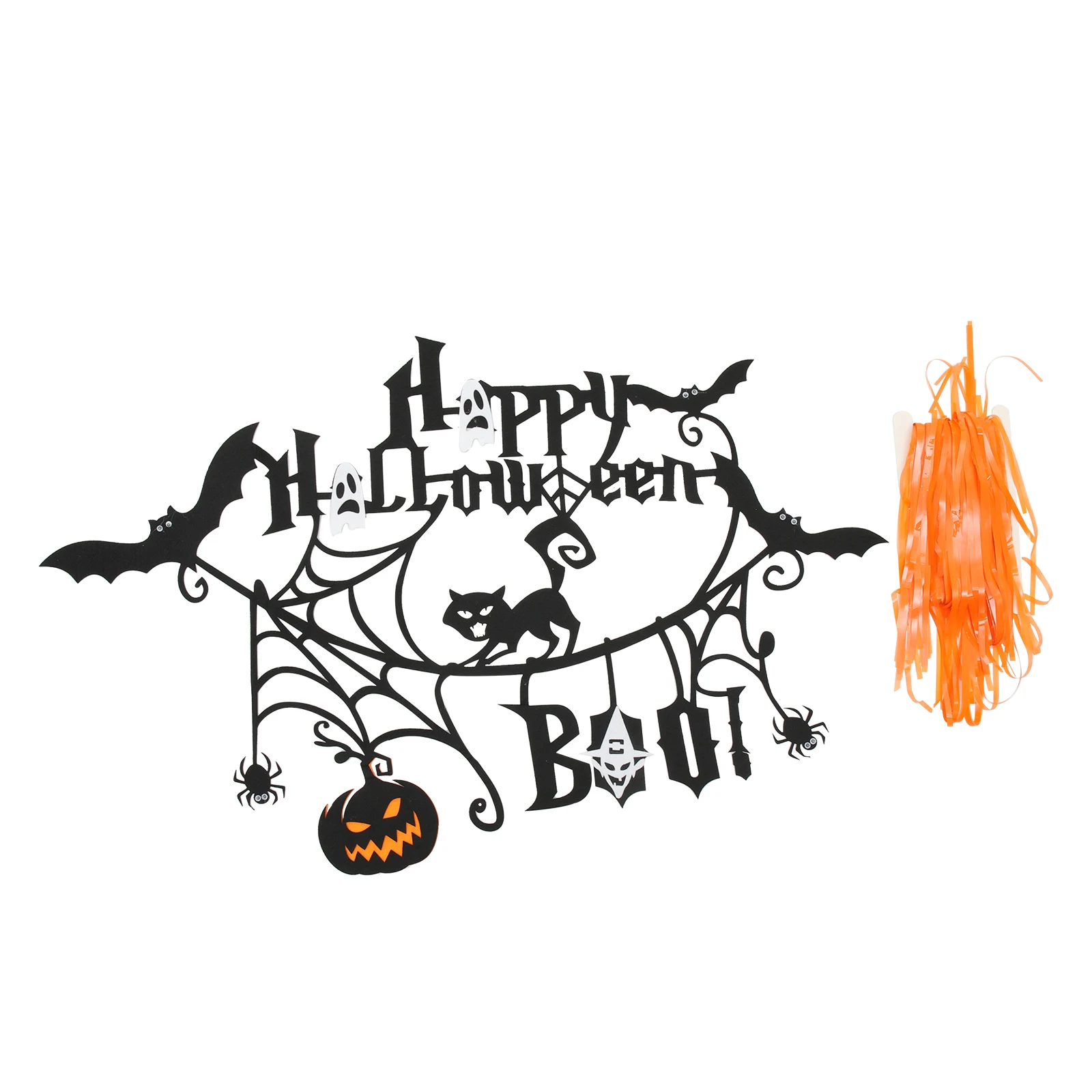 

Decoration Halloween Decorations Outdoor Tinsel Foil Fringe Curtains Party Props