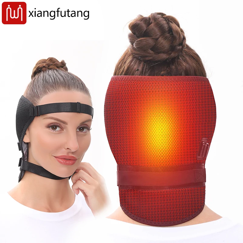 

Air Layer Heating Headband Relieves Head Pain Pressure Dizziness Promotes Head Relaxation Thermal Protection Office StressRelief