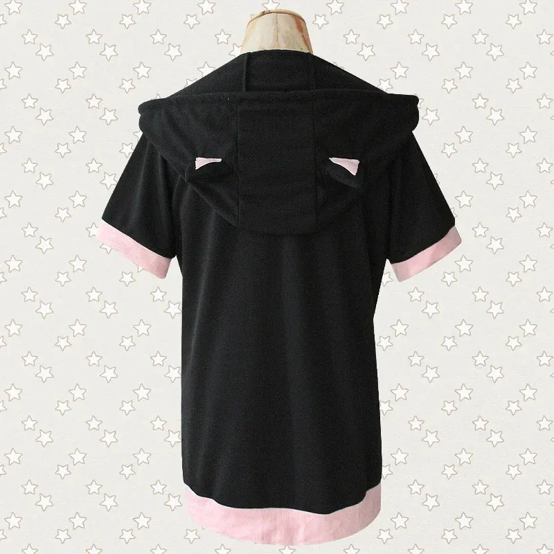 

Rin Hoshizora ultimate LoveLive coat 6th cosplay anime costumes love live hoodies short sleeve sweatshirt cat ears jackets skirt