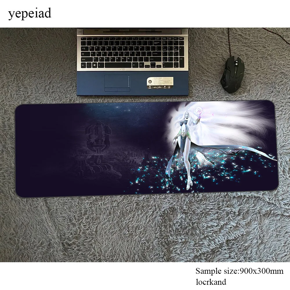 lineage 2 mouse pad gamer 900x300x3mm notbook mouse mat present gaming mousepad large Custom pad mouse PC desk padmouse mats