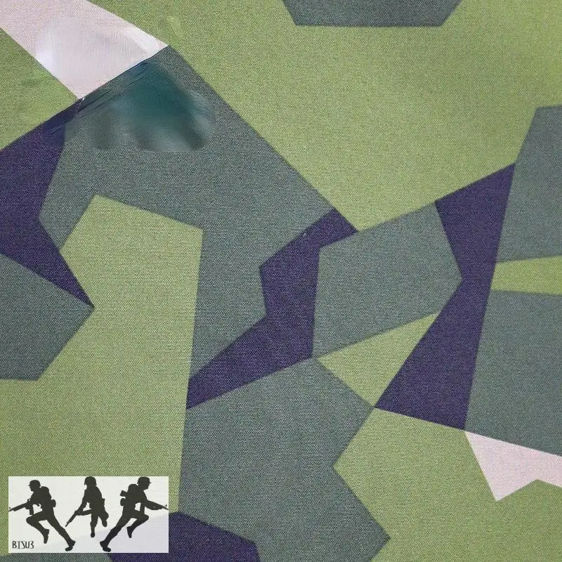 Шведская камуфляжная нейлоновая водонепроницаемая ткань M90 с геометрическим рисунком и полиуретановым покрытием для охоты, швейный материал XPAC, высокопрочный композитный материал Шведская камуфляжная нейлоновая водонепроницаемая ткань M90 с геометрическим рисунком и полиуретановым покрытием для охоты, швейный материал XPAC, высокопрочный композитный материал