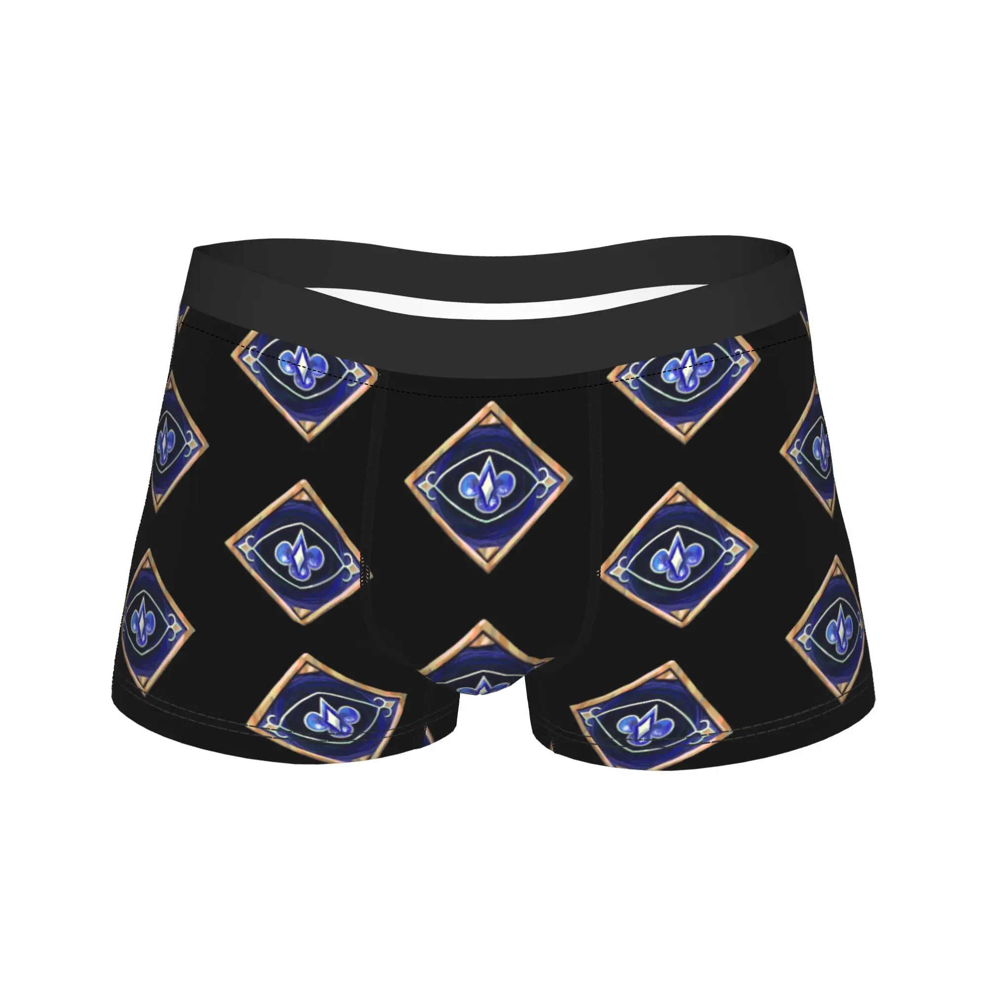 Symbol of Deceit Men's Underwear Cookie Run Kingdom Boxer Briefs Shorts Panties Novelty Breathable Underpants for Male Plus Size