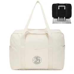 Bolsa de equipaje de viaje plegable de gran capacidad, bolsos impermeables, almacenamiento de viaje, organizador de embalaje de ropa para hombres y mujeres