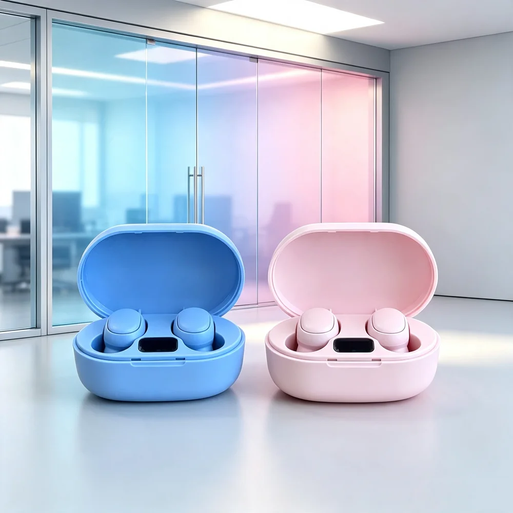 TWS Bluetooth Headphones Wireless Earbuds Weather-resistant Bluetooth Headsets Repel Moisture for Reliable Outdoor Performance