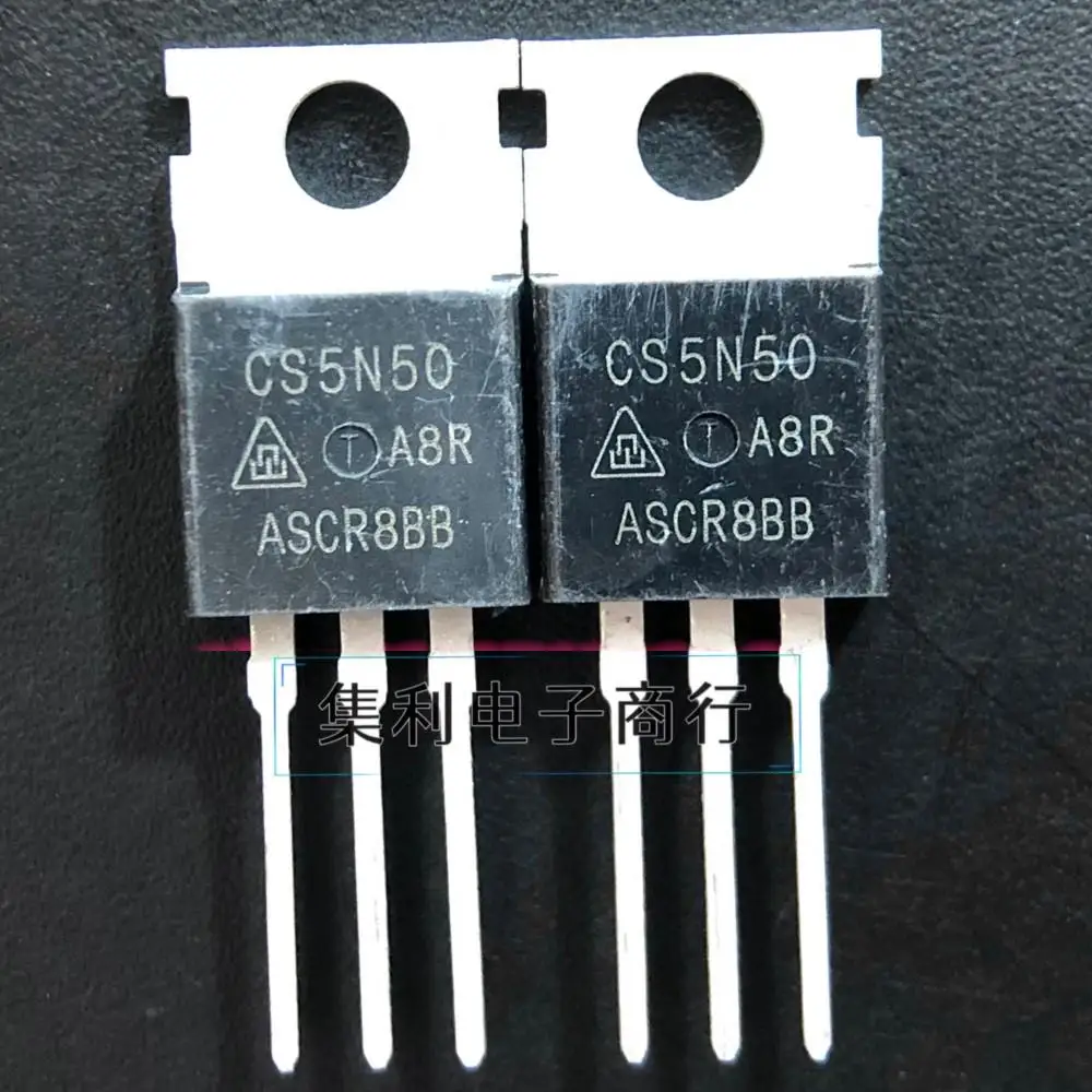5PCS-10PCS  CS5N50 CS5N50A8R TO-220 5A 500V MOS  Imported NEW Original  Quick Delivery